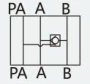 Original dimension drawing or hydraulic symbol excerpt 2 for GDSF.00A