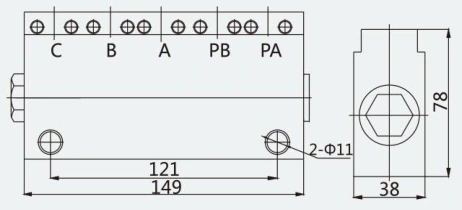Original dimension drawing or hydraulic symbol excerpt 1 for GDSF.00D