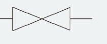 Original dimension drawing or hydraulic symbol excerpt 2 for FJQ125/31.5