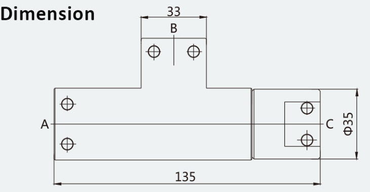 Original dimension drawing or hydraulic symbol excerpt 1 for JDF4C