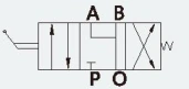 Original dimension drawing or hydraulic symbol excerpt 1 for FHS320/31.5(5+1)